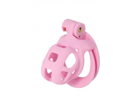 Klatka na penisa Hidden Desire Penis Prison różowa 7 cm