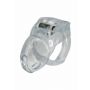 Pas cnoty transparentny stalowy Hidden Desire 4.5 cm - 3
