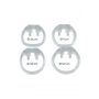 Pas cnoty transparentny stalowy Hidden Desire 4.5 cm - 5