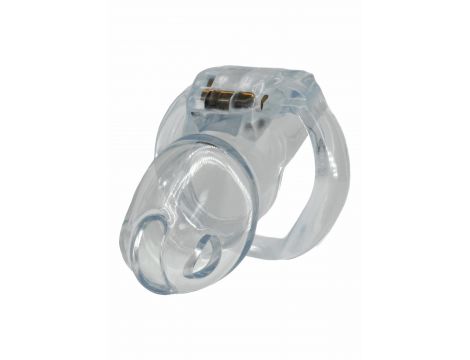 Pas cnoty Clear Control przezroczysty Hidden Desire 10 cm - 3