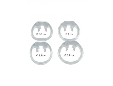 Pas cnoty Clear Control przezroczysty Hidden Desire 10 cm