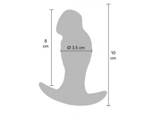 Realistyczny korek analny silikonowy Hidden Desire 10 cm