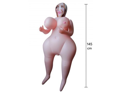 Lalka dmuchana Heavy Heather Hidden Desire 150 cm - 2
