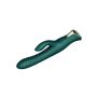 Wibrator króliczek Mose thrusting z podgrzewaniem zielony 25.8 cm - 10