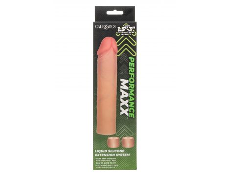 Przedłużka silikonowa na penisa Calexotics skin 20 cm - 2