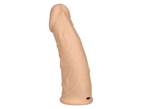 Przedłużka wibrująca Calexotics silikonowa 18 cm USB - 3