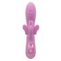 Wibrator króliczek Aura Dual Flutter Calexotics różowy USB 11,5 cm - 5