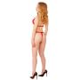 Komplet bielizny Peek a boo Ruffle Daring Intimates czerwony L XL - 8