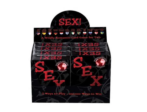 INTERNATIONAL SEX! CARD GAME - 2