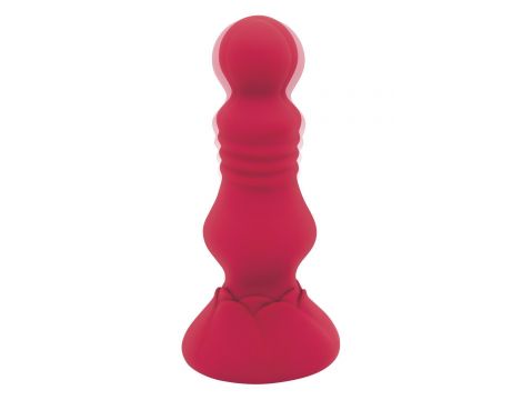 SECRET KISSES REMOTE VIBRATING FLORET BUTTPLUG - 3