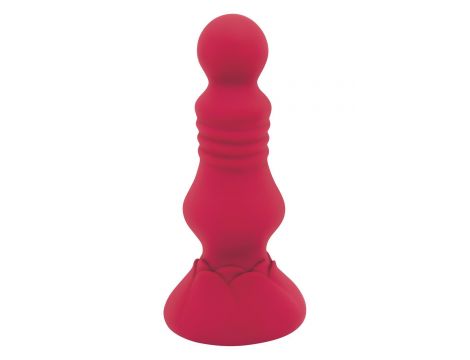 SECRET KISSES REMOTE VIBRATING FLORET BUTTPLUG - 5