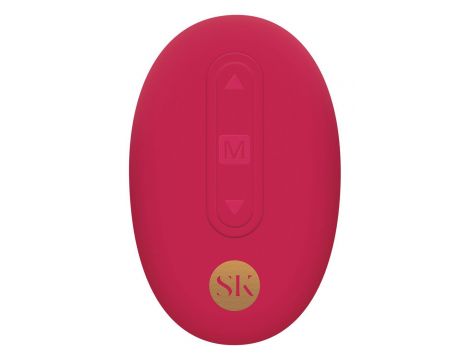 SECRET KISSES REMOTE VIBRATING FLORET BUTTPLUG - 4