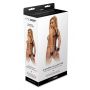 WHIPSMART DIAMOND WRISTRAINT HARNESS WITH CUFFS BLACK - 4