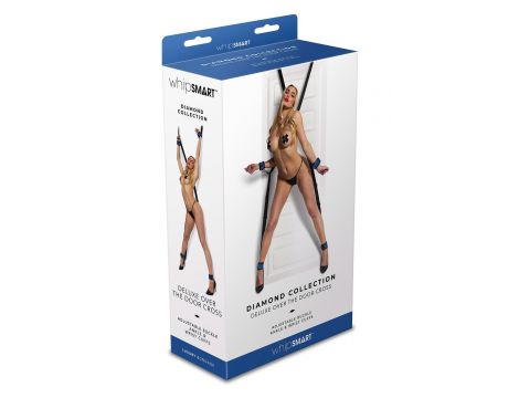 WHIPSMART DIAMOND OVER THE DOOR CROSS BLUE - 3