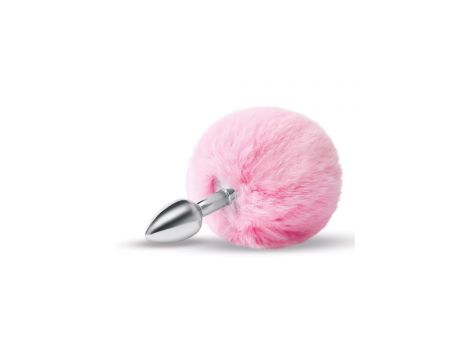 WHIPSMART 3 INCH FLUFFY BUNNY METAL PLUG WITH PINK TAIL - 2