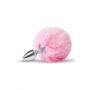 WHIPSMART 3 INCH FLUFFY BUNNY METAL PLUG WITH PINK TAIL - 3