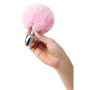 WHIPSMART 3 INCH FLUFFY BUNNY METAL PLUG WITH PINK TAIL - 2