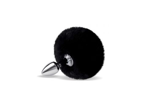 WHIPSMART 3 INCH FLUFFY BUNNY METAL PLUG WITH BLACK TAIL - 2