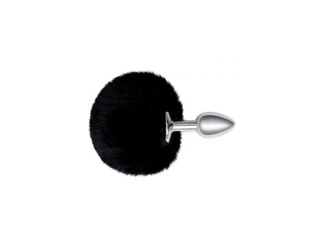 WHIPSMART 3 INCH FLUFFY BUNNY METAL PLUG WITH BLACK TAIL - 4