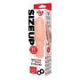 SIZE UP 4 INCH EXTRA REALISTIC PENIS EXTENDER -FLESH - 2