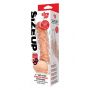 SIZE UP CLEAR VIEW STUDDED PENIS EXTENDER WITH BALL LOOP - 2