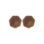 PEEKABOOS SELF ADHESIVE SILICONE NIPPLE COVERS, BROWN - 3