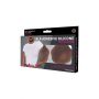 PEEKABOOS SELF ADHESIVE SILICONE NIPPLE COVERS, BROWN - 2
