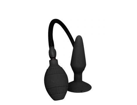 Pompowany plug analny Dream Toys silikonowy large 3,9 cm