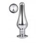 Korek analny Gleaming Love aluminiowy srebrny L 12,7 cm - 3