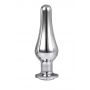 Korek analny Gleaming Love aluminiowy srebrny L 12,7 cm - 4