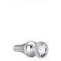 Korek analny Gleaming Love aluminiowy srebrny L 12,7 cm - 2