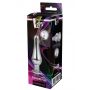 Korek analny Gleaming Love aluminiowy srebrny L 12,7 cm - 6