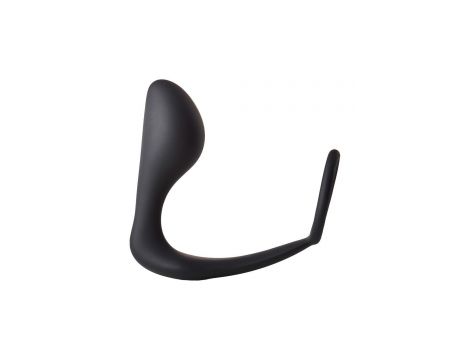 FANTASSTIC ANAL PLUG WITH COCKRING BLACK