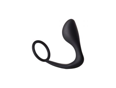 FANTASSTIC ANAL PLUG WITH COCKRING BLACK - 3