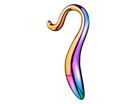 GLAMOUR GLASS ELEGANT CURVED DILDO