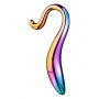 GLAMOUR GLASS ELEGANT CURVED DILDO - 2