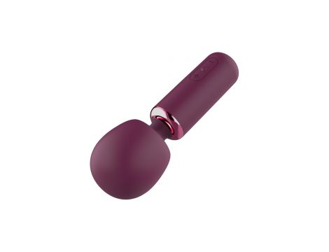 Wibrator wand Glam Bold silikonowy USB 18 cm - 3