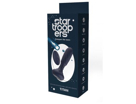 STARTROOPERS TITAN VIBRATING ANAL VIBE WITH REMOTE - 4