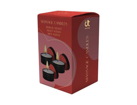 AMOUR MASSAGE CANDLE SET OF 3 SCENTS - 3