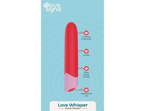 Wibrator silikonowy Love Whisper Dream Toys USB - 7