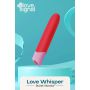 Wibrator silikonowy Love Whisper Dream Toys USB - 11