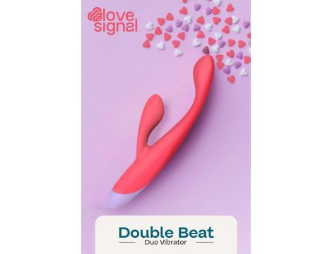 Wibrator króliczek Double Beat Dream Toys silikonowy USB - 12