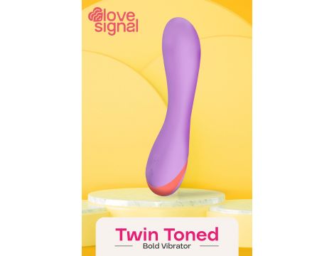 Wibrator silikonowy Twin Toned Dream Toys USB 19 cm - 9