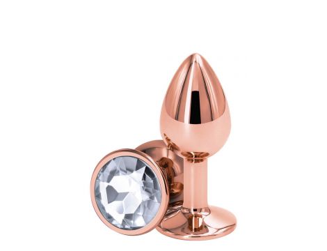 REAR ASSETS ROSE GOLD SMALL CLEAR - 2