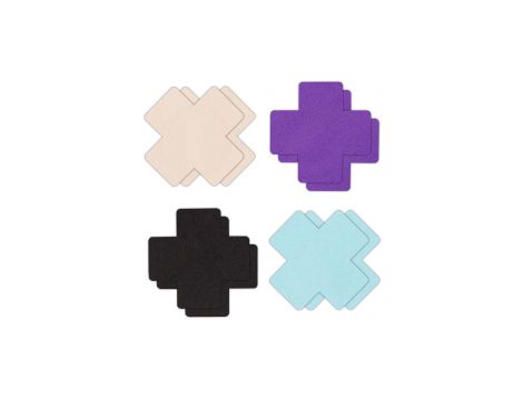 PRETTY PASTIES CROSS I ASSORTED 4 PAIR - 2