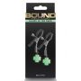 BOUND NIPPLE CLAMPS G4 GUNMETAL - 3