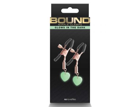 BOUND NIPPLE CLAMPS G3 ROSE GOLD - 2