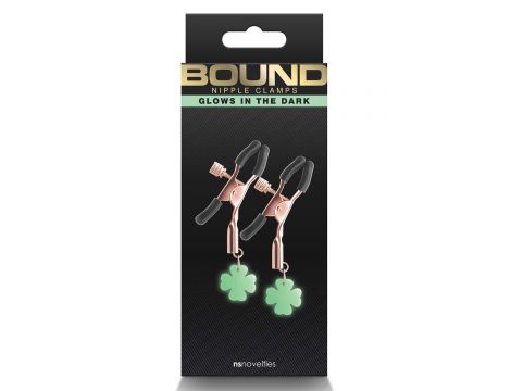 BOUND NIPPLE CLAMPS G4 ROSE GOLD