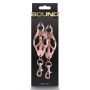 BOUND NIPPLE CLAMPS C3 ROSE GOLD - 3