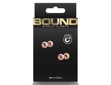 BOUND NIPPLE CLAMPS M1 ROSE GOLD